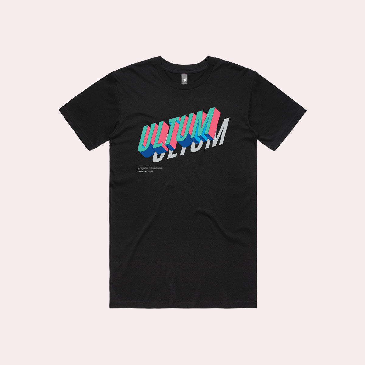 Shop Glass Aqua - Ultum Nature Systems UNS Logo Tee - Black