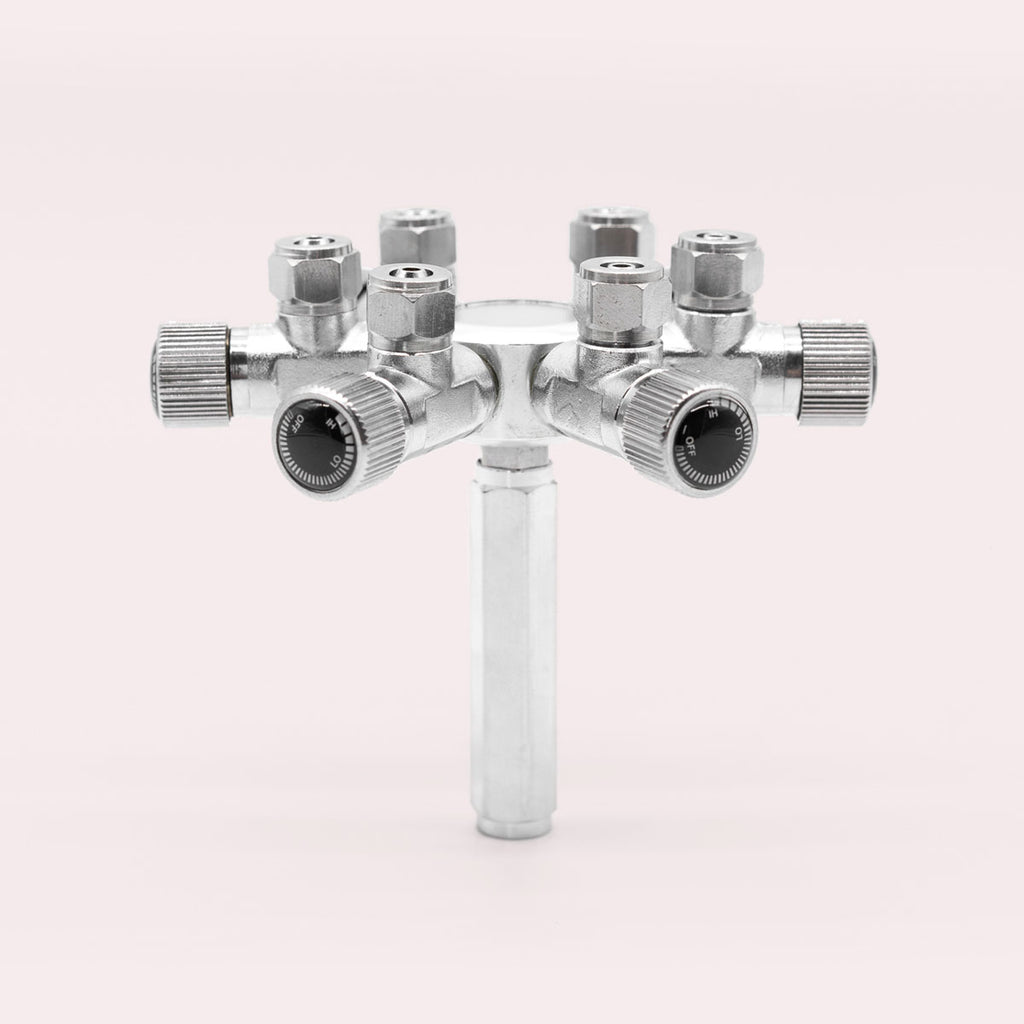 Shop CO2 Regulator Splitter CO2 - Glass Aqua