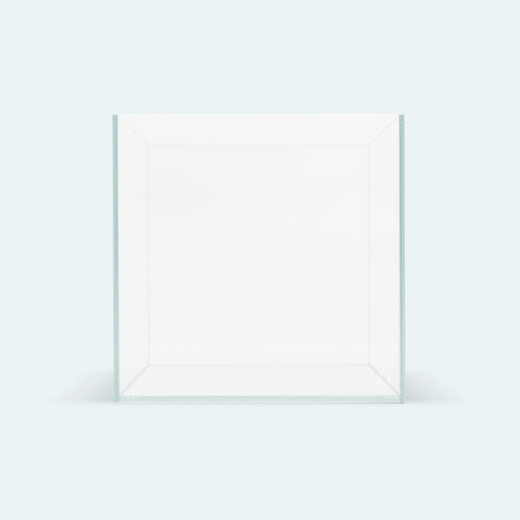 UNS Rimless Cube Glass Aquarium Tank - Glass Aqua
