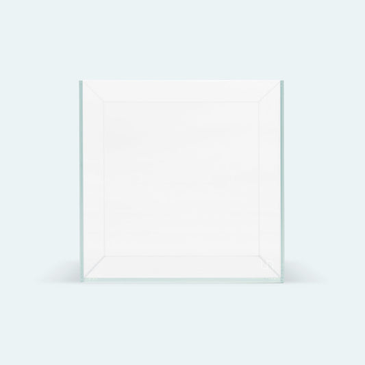 UNS Rimless Cube Glass Aquarium Tank - Glass Aqua