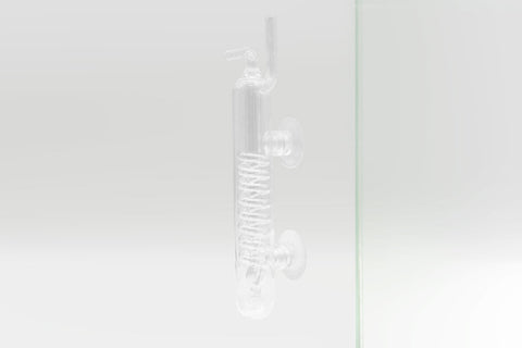 Shop UNS CO2 Bubble Counter Fancy Twist CO2 - Glass Aqua