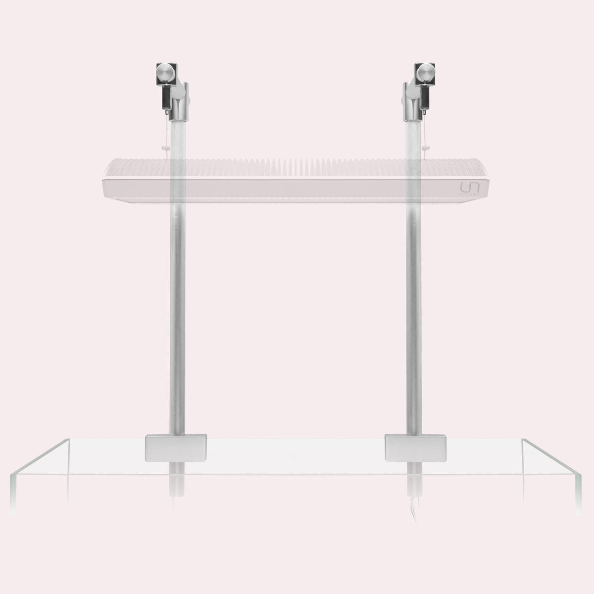 Ultum Nature Systems Bar Light Hanging Kit - Glass Aqua