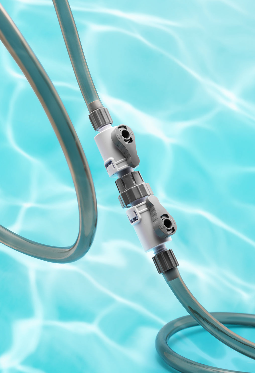 Shop UNS Delta Double Valve Connect Filtration - Glass Aqua