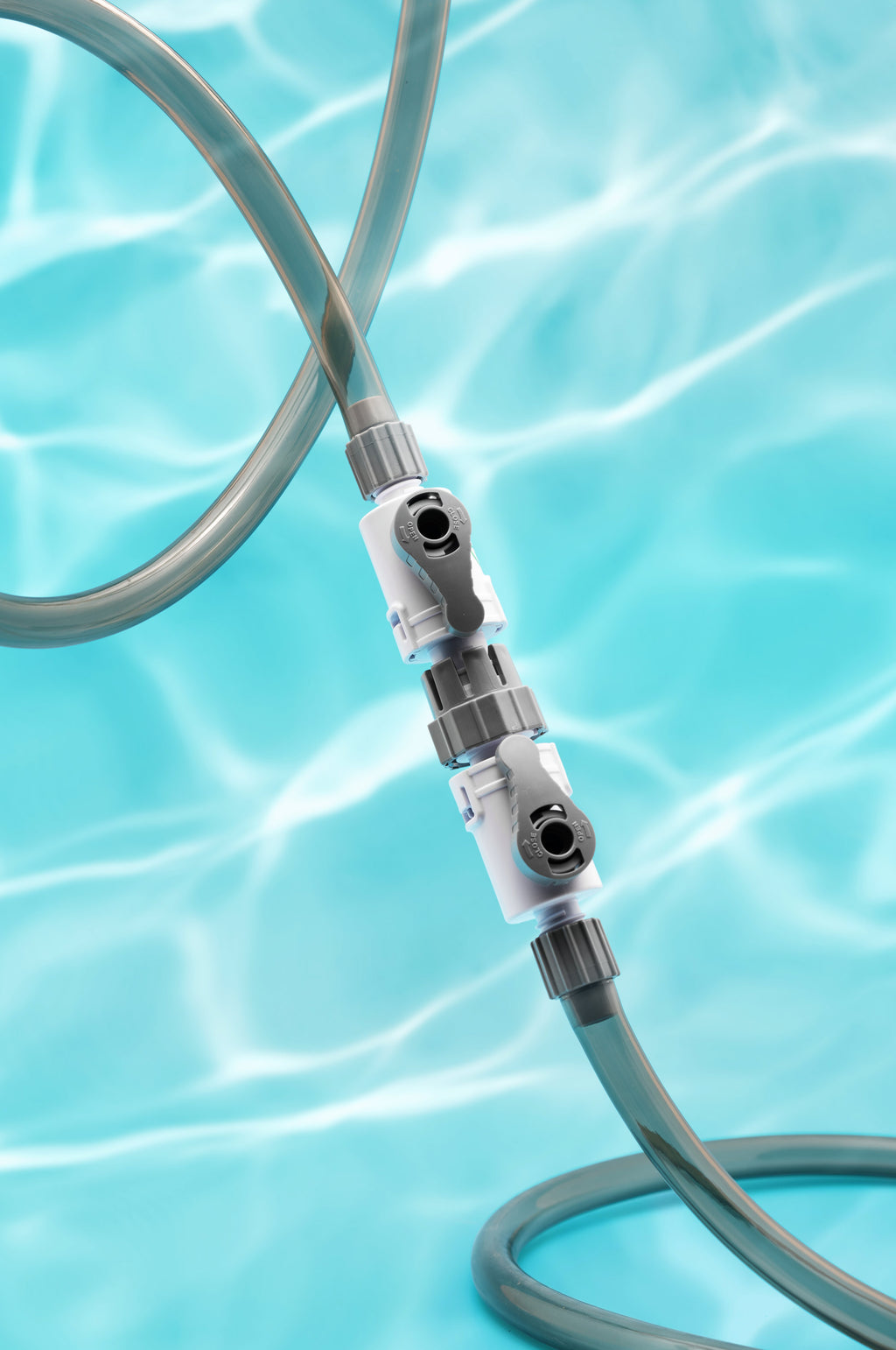 Shop UNS Delta Double Valve Connect Filtration - Glass Aqua