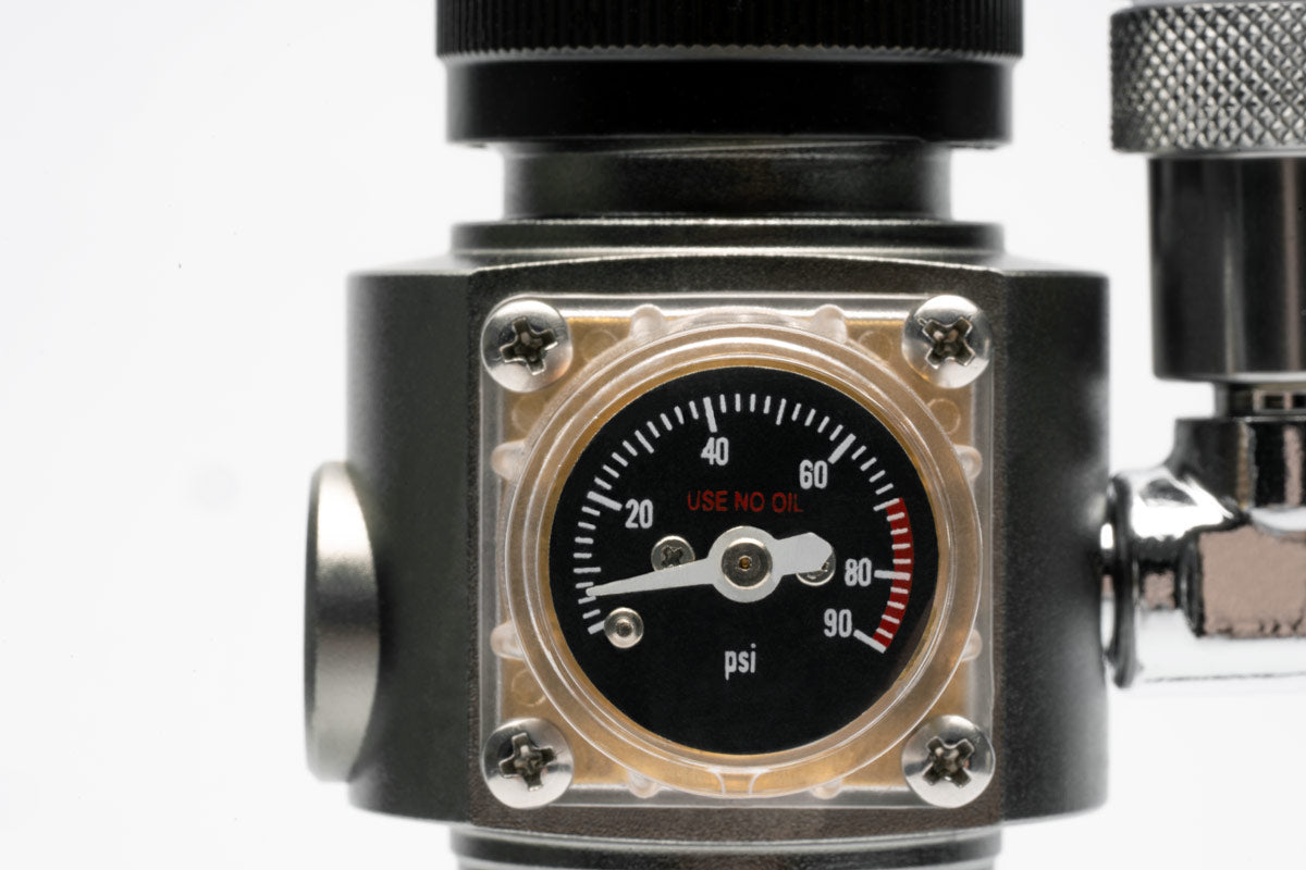 Shop UNS Mini CO2 Dual Stage Regulator CO2 - Glass Aqua