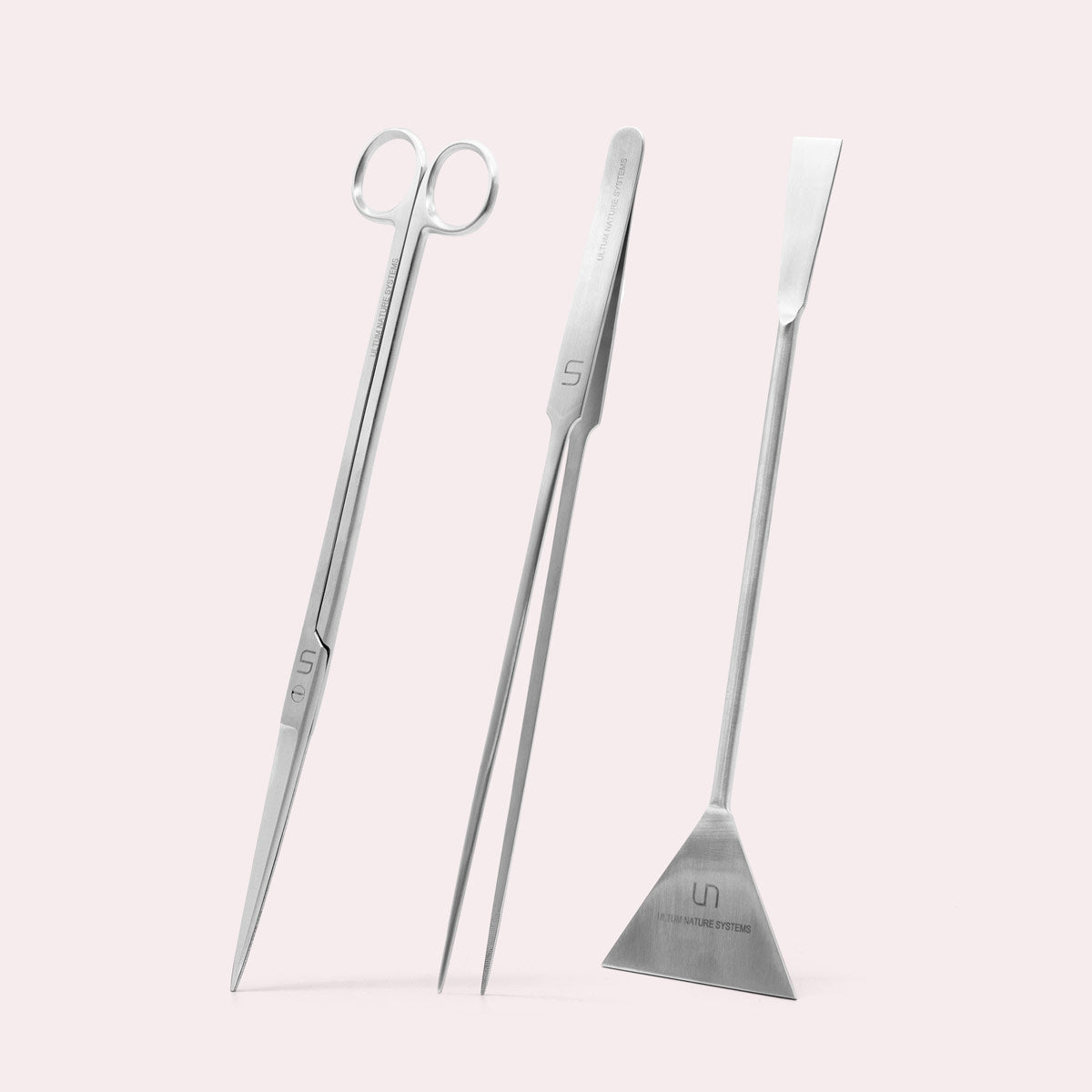 Shop UNS Stainless Steel Essential Aquascaping Tool Set Tools - Glass Aqua