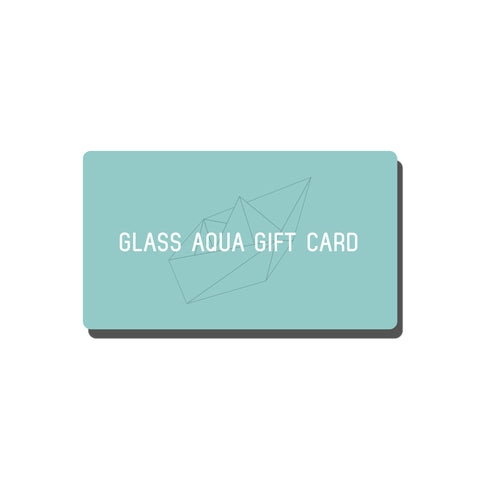 Shop Glass Aqua Shop Gift Card Gift Card - Glass Aqua